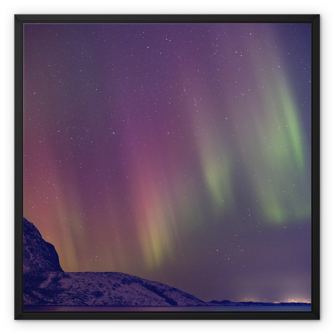 Aurora III – Gerahmte Leinwand