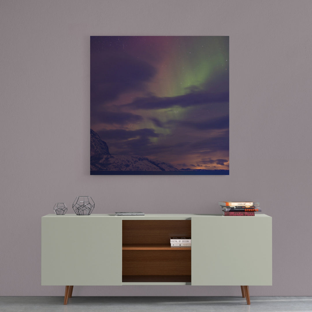 Cloudy aurora - Canvas