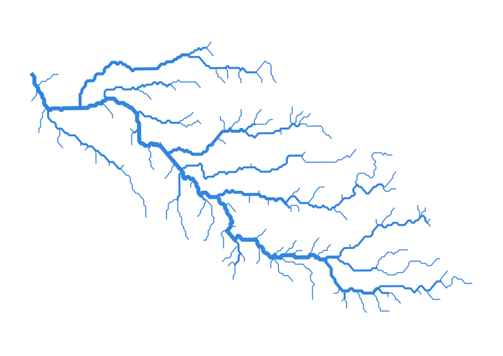 CUSTOM San Salvador river map