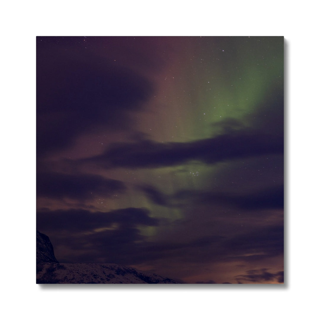 Cloudy aurora - Canvas